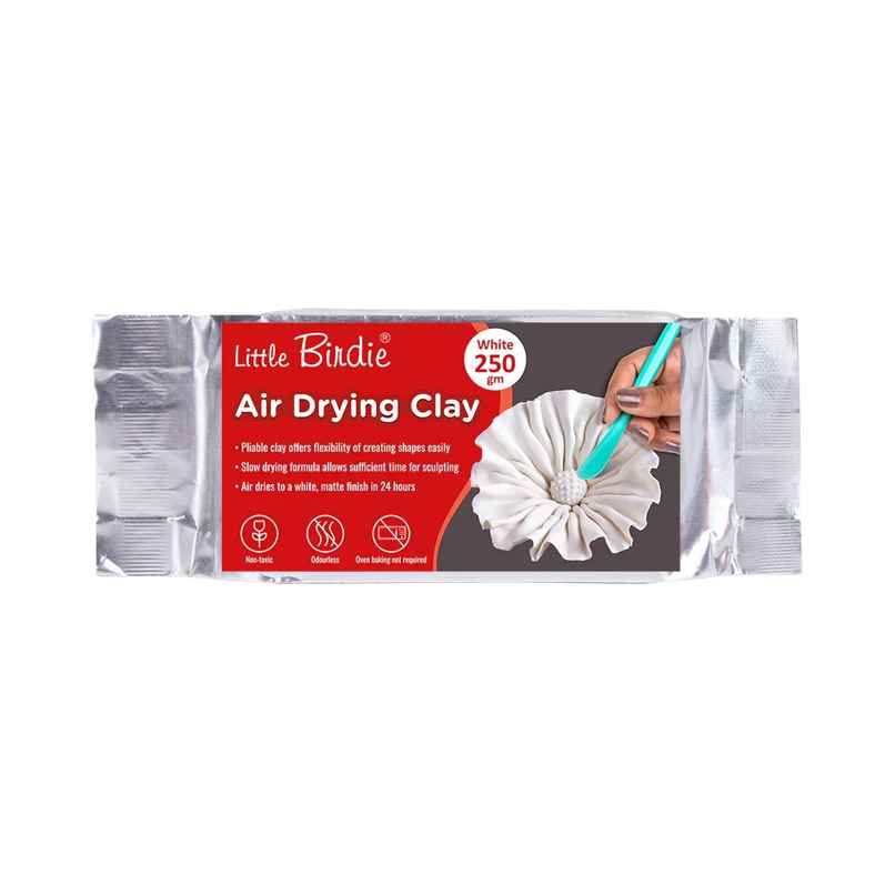 Itsy Bitsy Air Hardening Modelling Clay White 250 gms LB Itsy Bitsy Air Hardening Modelling Clay White 250 gms LB