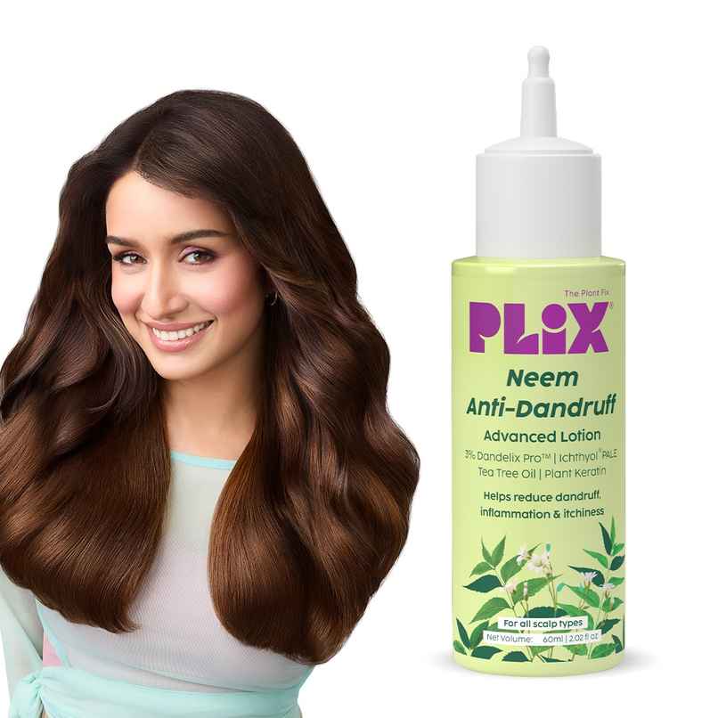 Plix The Plant Fix Neem Anti-Dandruff Advanced Lotion | Reduces Dandruff | Itchy Scalp