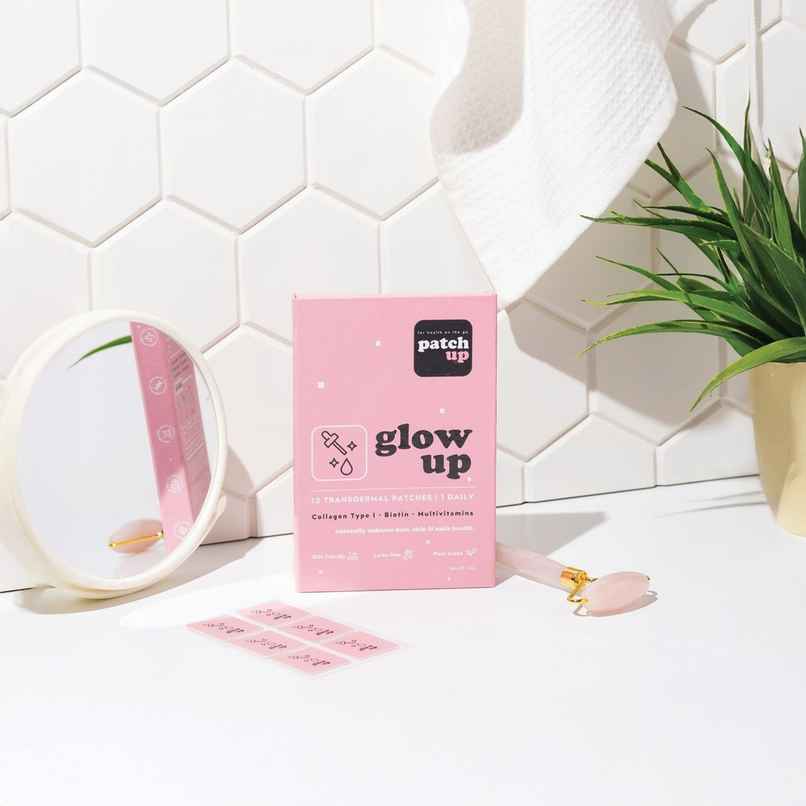 Patch Up Glow Up Patches For Hair | Skin | Nails - Health With Biotin And Collagen Type 1
