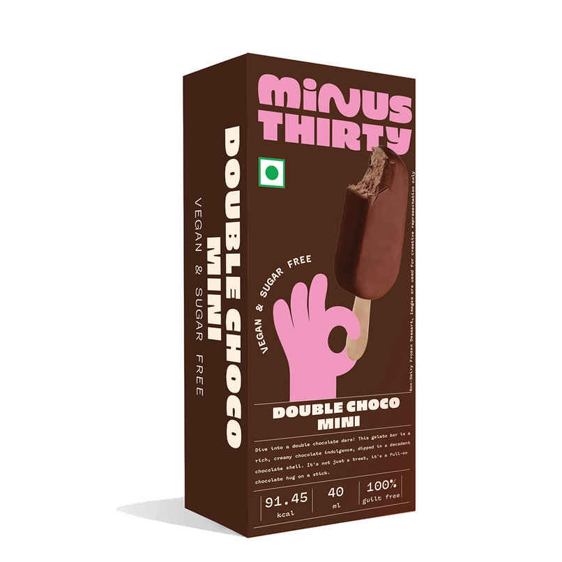 MINUS THIRTY Double Choc Mini Stick Vegan & Sugar Free