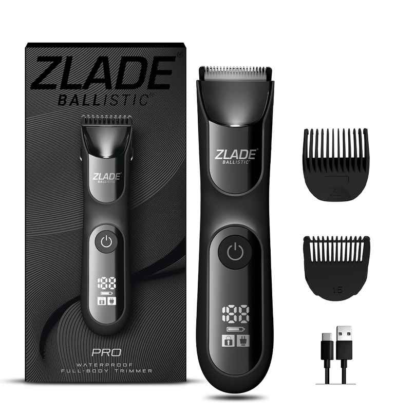 Zlade Ballistic Pro Full-Body Manscaping Trimmer | Beard, Body & Balls Zlade Ballistic Pro Full-Body Manscaping Trimmer | Beard, Body & Balls
