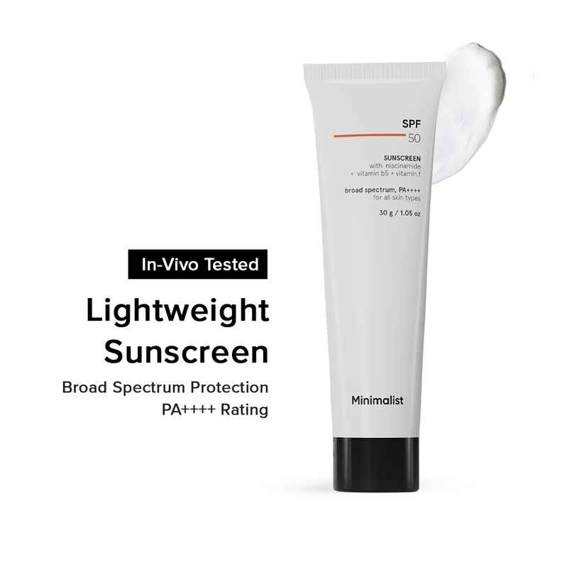Minimalist SPF 50 Sunscreen Minimalist SPF 50 Sunscreen
