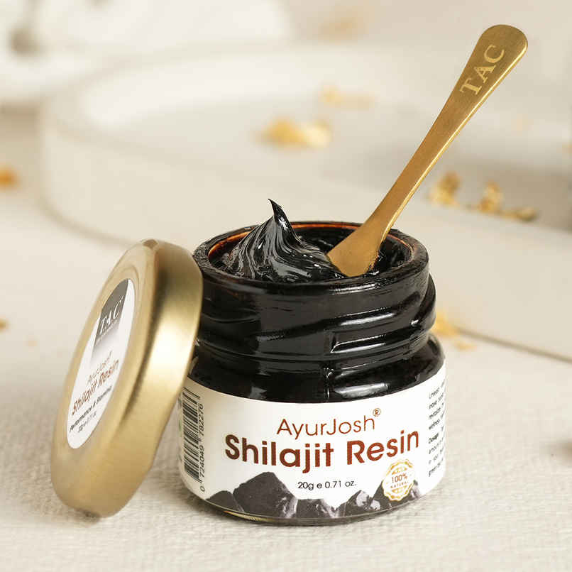 The Ayurveda Co. Absolutely Pure & Natural Shilajit/Shalajeet For Immunity Metabolism & Stamina The Ayurveda Co. Absolutely Pure & Natural Shilajit/Shalajeet For Immunity Metabolism & Stamina