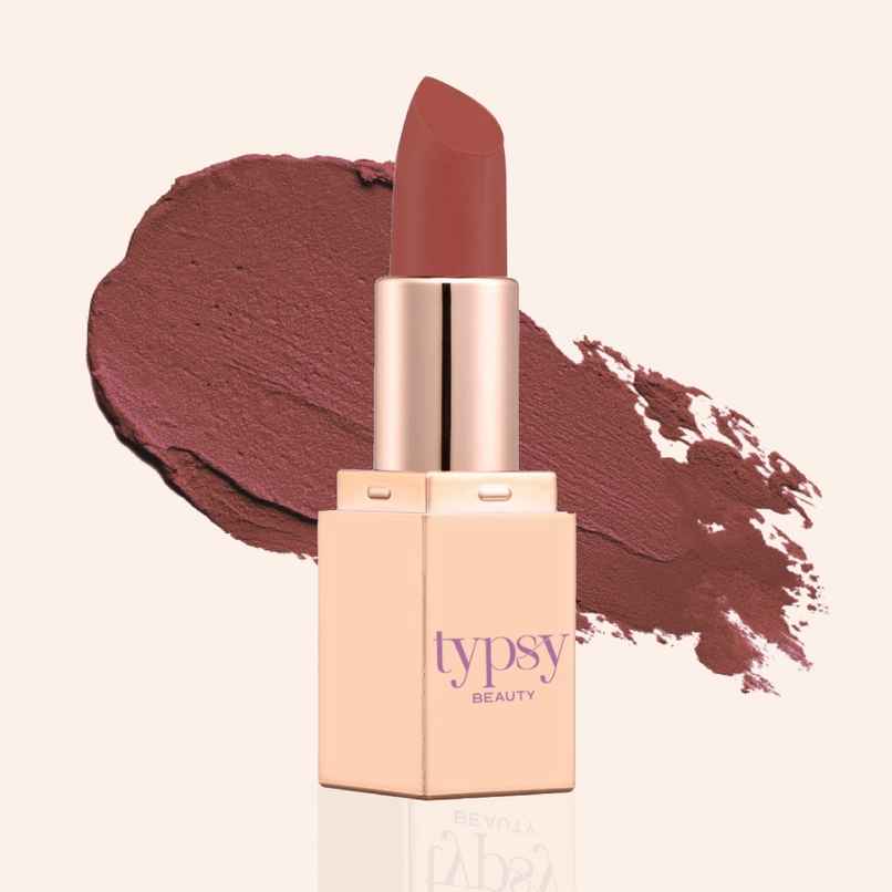 Typsy Beauty Happy Hour Mini Lippie Caramel Kiss | Bullet Lipstick | Creamy Matte Typsy Beauty Happy Hour Mini Lippie Caramel Kiss | Bullet Lipstick | Creamy Matte