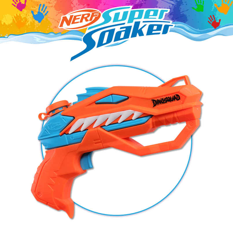 Hasbro Nerf Super Soaker DinoSquad Raptor-Surge Water Blaster