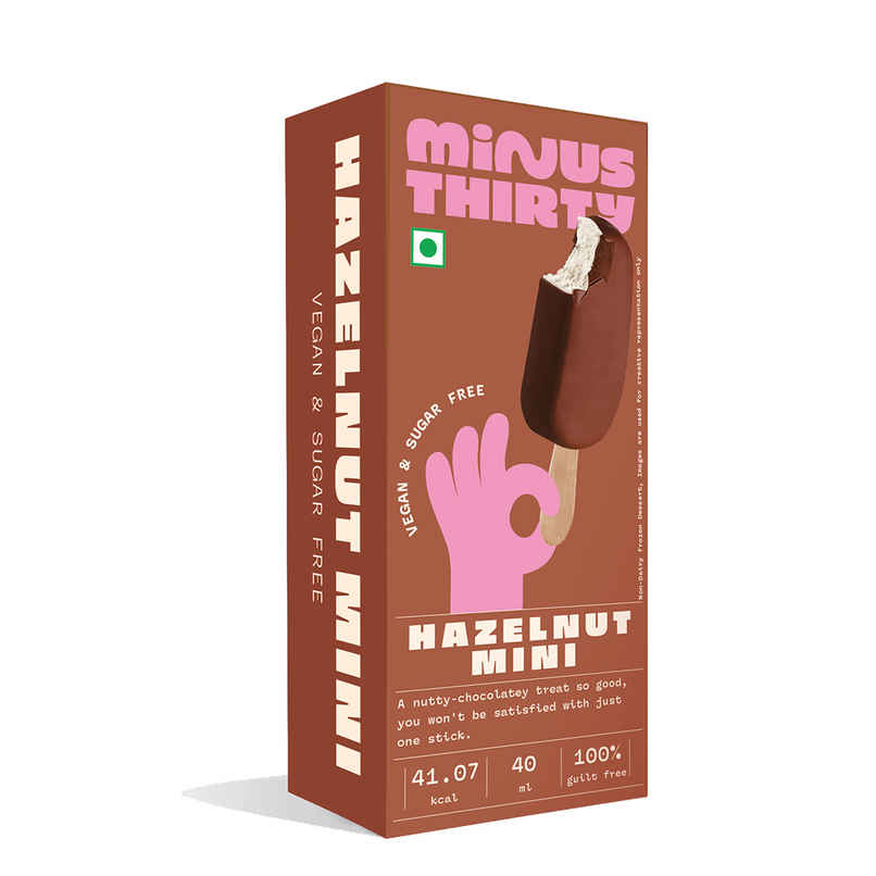 MINUS THIRTY Hazelnut Mini Stick Vegan & Sugar Free