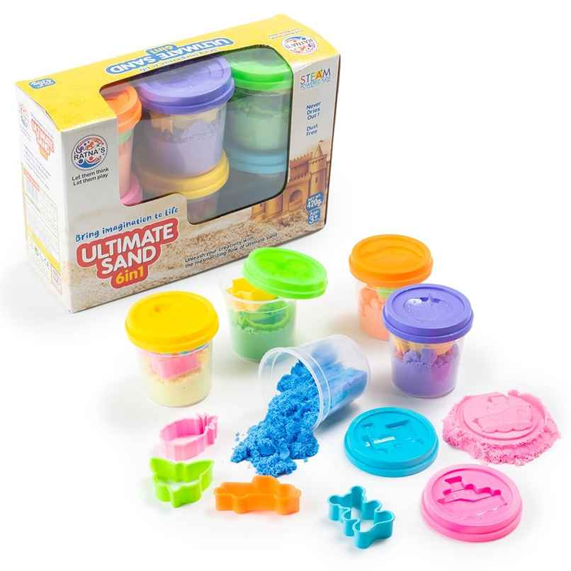 Ratna's Ultimate Sand 6In1 Ratnas | Fun & Educational