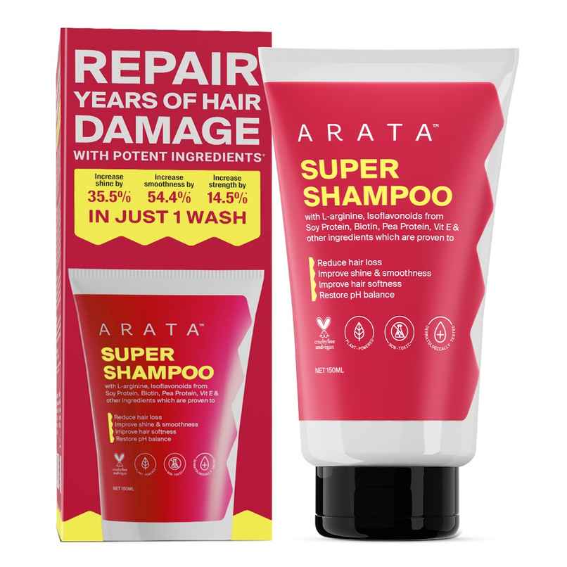 Arata Super Shampoo For Hair Fall Control