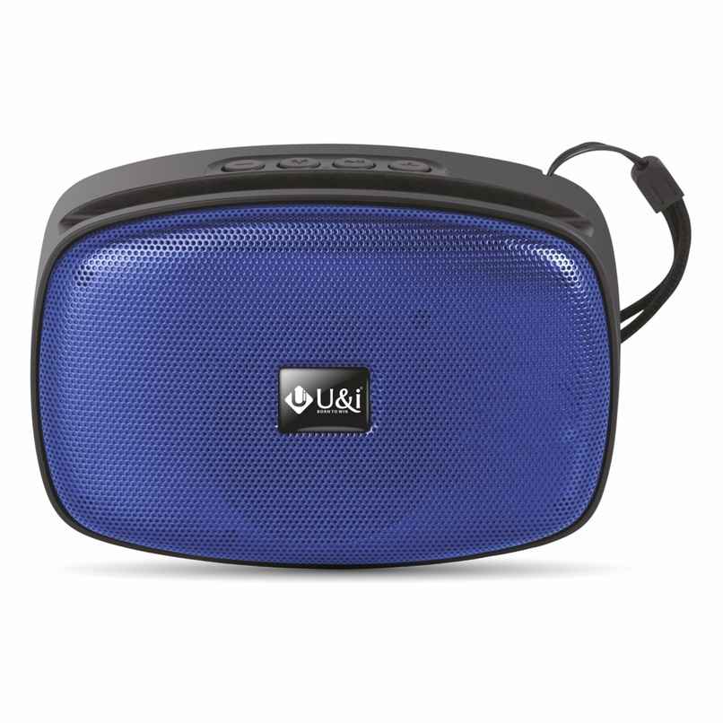 U&i Stone 8W Bluetooth Speaker | FM | MP4 | USB | SD Playback | 6H | Blue