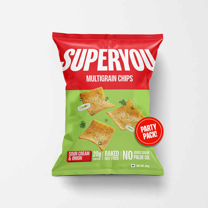 SUPERYOU Multigrain Sour Cream & Onion Chips