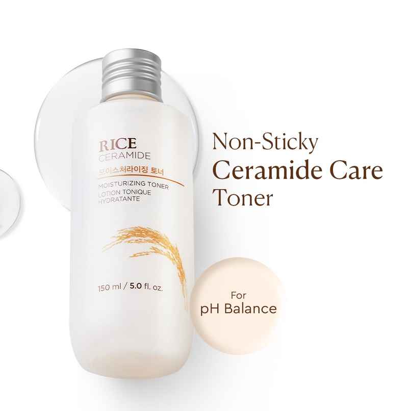The Face Shop Rice & Ceramide Moisturizing Toner (Unisex)