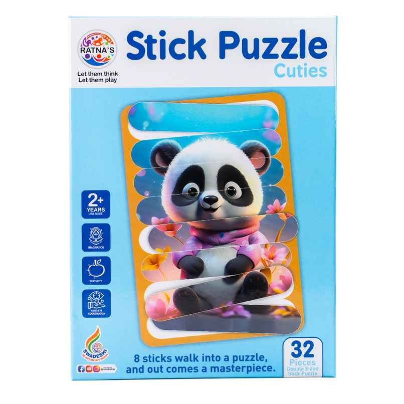 Ratna's Stick Puzzle Cuties | Assorted