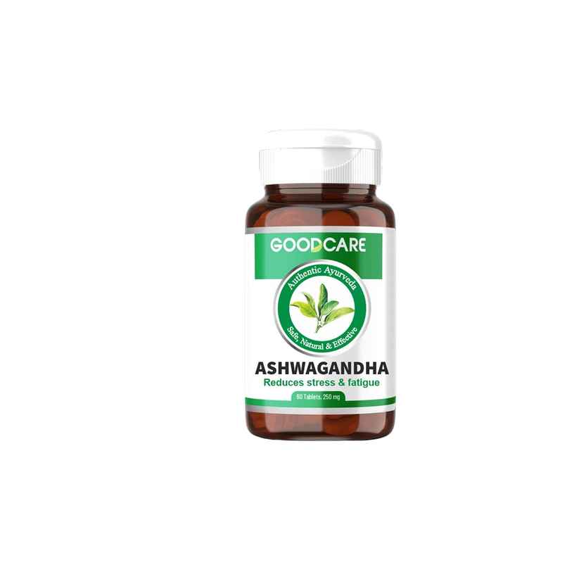 Goodcare Ashwagandha Ayurvedic Tablet To Reduce Stress And Fatigue 60 Tablets