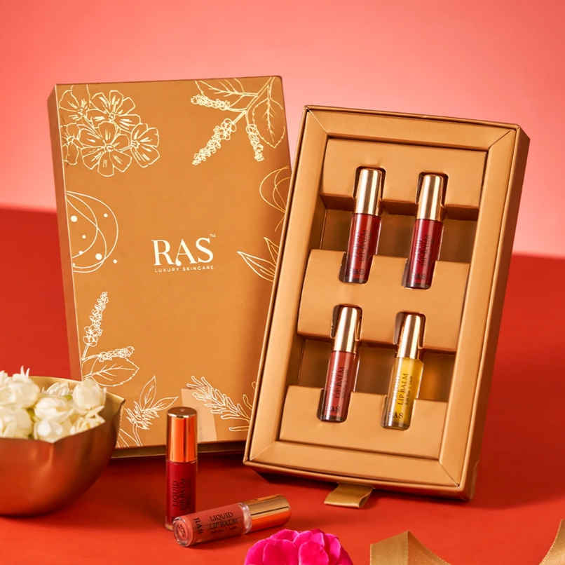 Ras Luxury Skincare Tinted Lip Balm Miniature Set (4 Piece)