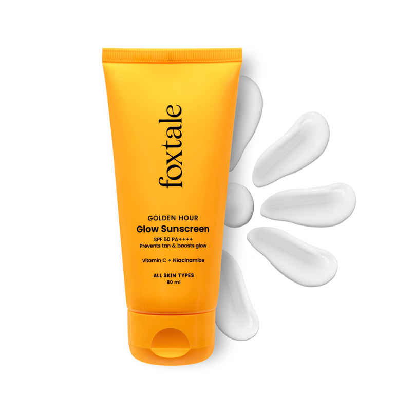 Foxtale Glow Sunscreen SPF50 PA++++ In-Vivo Tested Foxtale Glow Sunscreen SPF50 PA++++ In-Vivo Tested