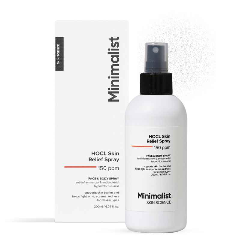 Minimalist Hocl Skin Relief Spray 150Ppm