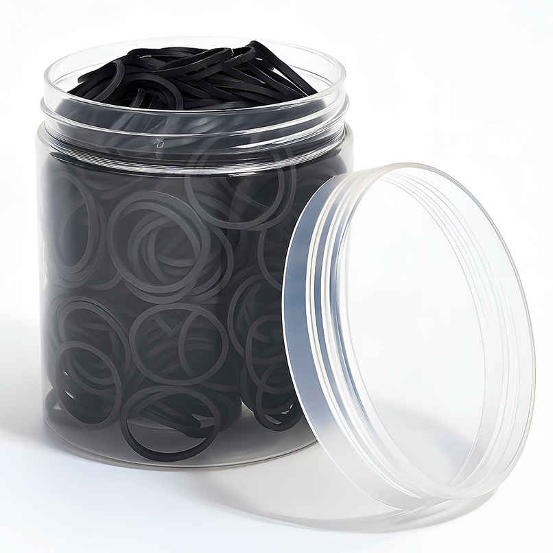 Multibrite Small Elastic Hair Ties | Black