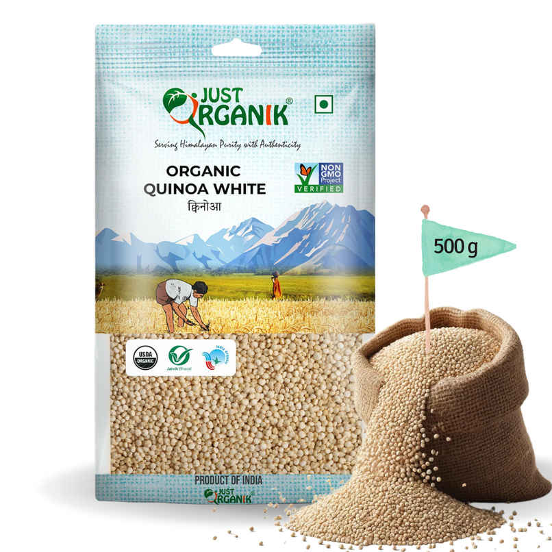 Just Organik Organic Quinoa White Just Organik Organic Quinoa White