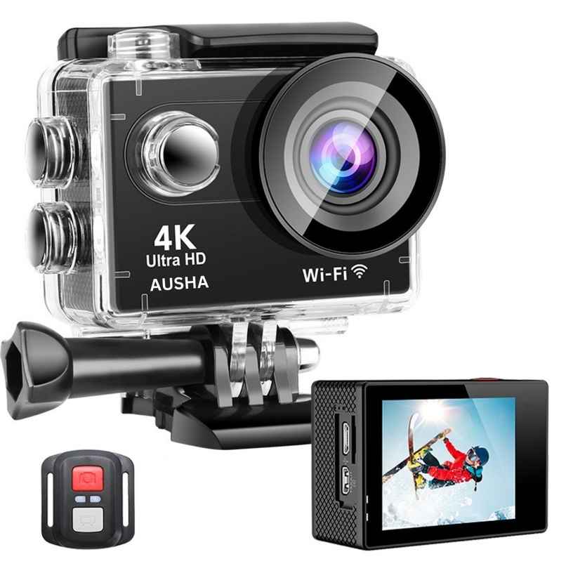 Ausha UltraHD 4K Action Camera