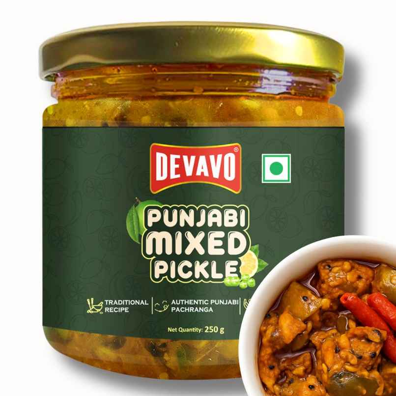Devavo Punjabi Mixed Pickle Devavo Punjabi Mixed Pickle