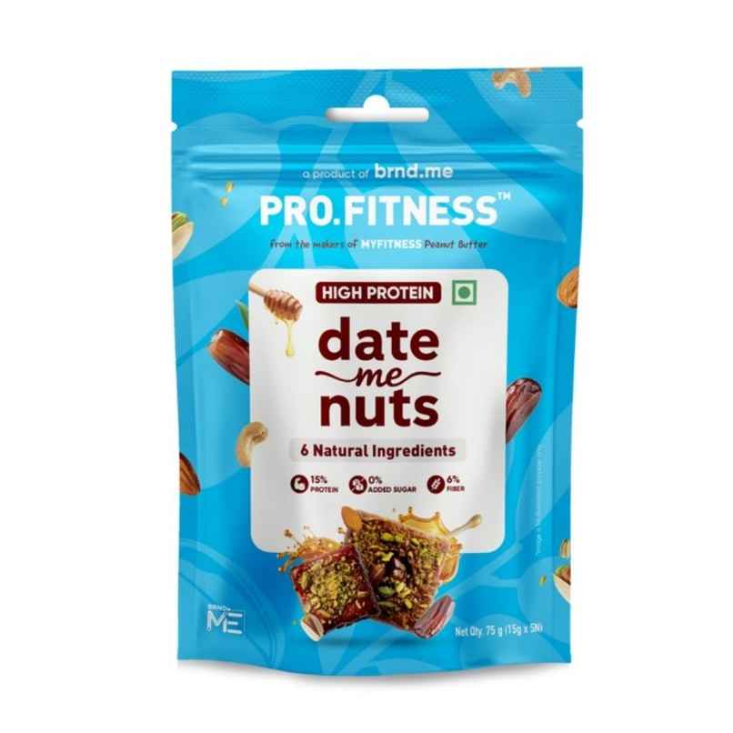 PRO.FITNESS Date Me Nuts - Dates | Almonds | Cashews | Pistachios | Honey