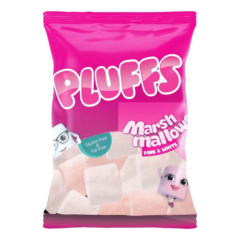 Pluffs Marshmallows Pink & White