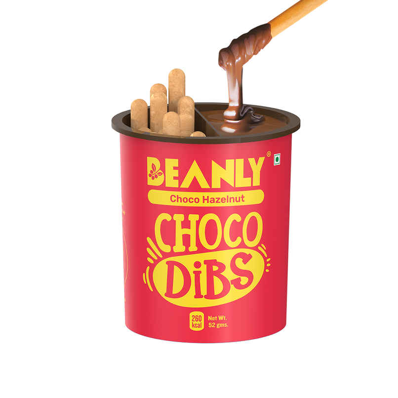 Beanly Choco Hazelnut Spread with Breadsticks