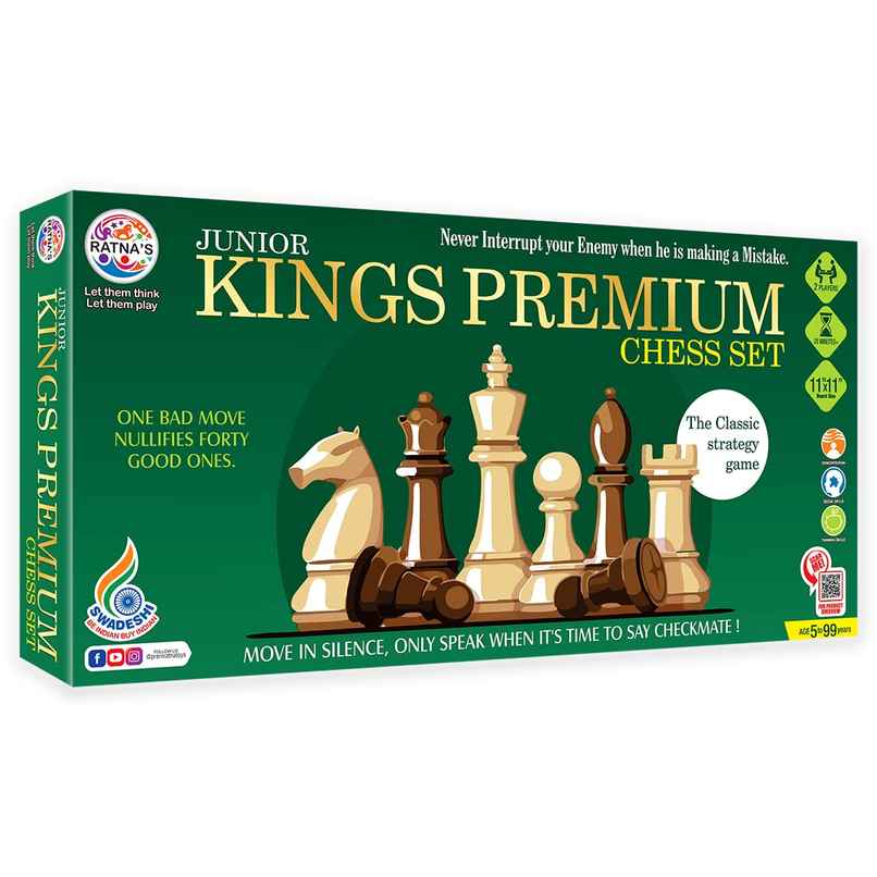 Ratna's Kings Premium Chess Jr | 5+ years Ratna's Kings Premium Chess Jr | 5+ years