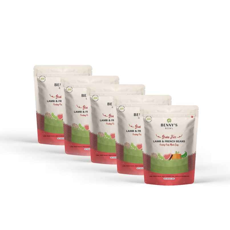Benny's Bowl Fresh & Wet Dog Food - Lamb and French Beans | Grain Free Benny's Bowl Fresh & Wet Dog Food - Lamb and French Beans | Grain Free