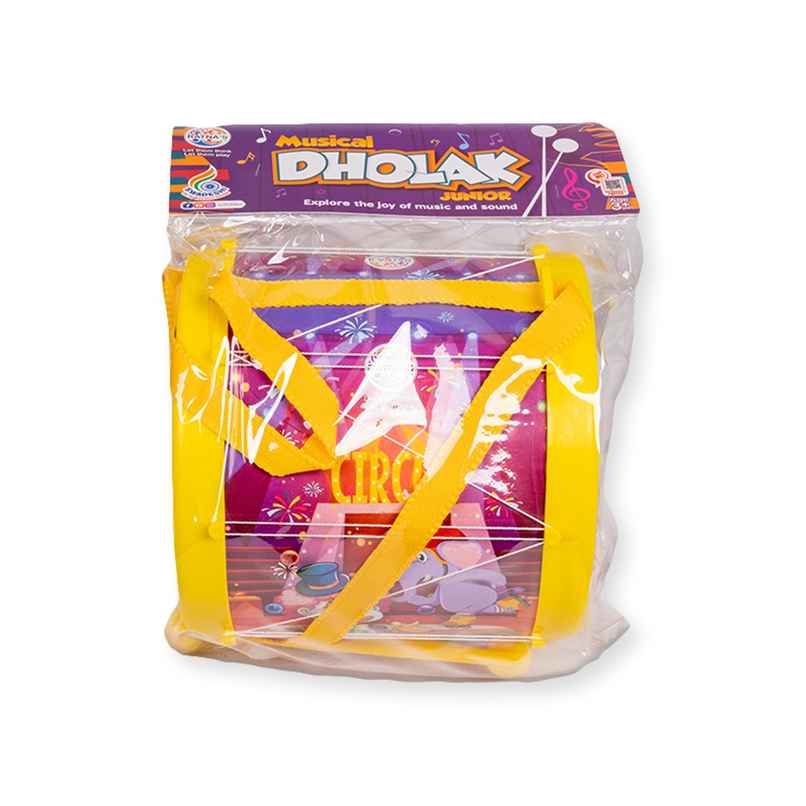 Ratna's Musical Dholak Junior (Colour May Vary)