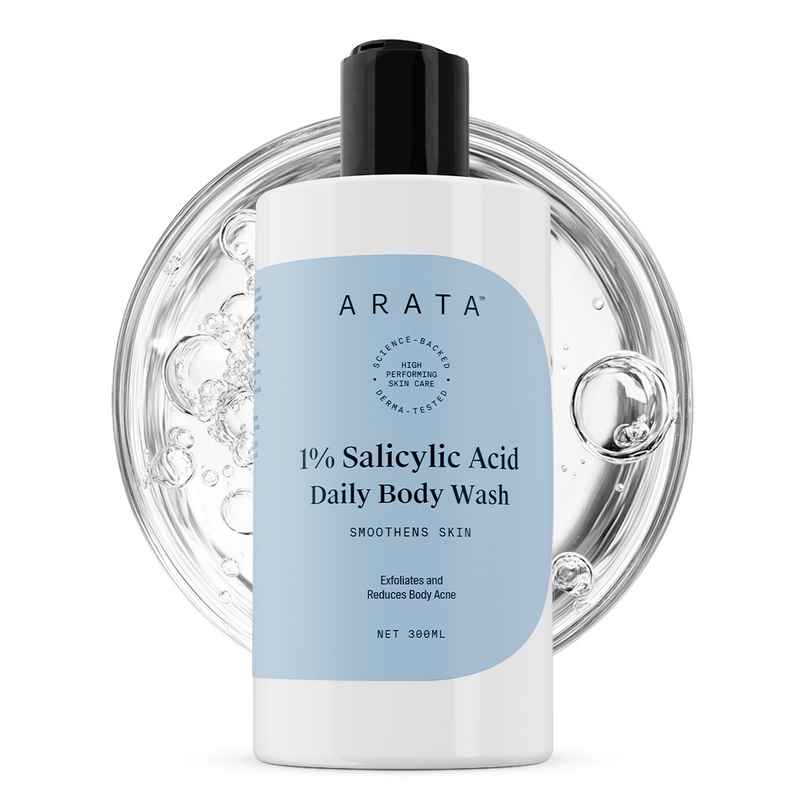 Arata 1% Salicylic Acid Exfoliating Daily Body Wash
