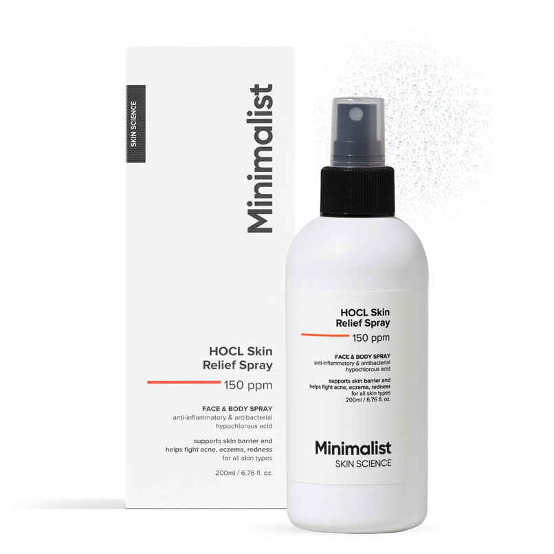 Minimalist Hocl Skin Relief Spray 150Ppm