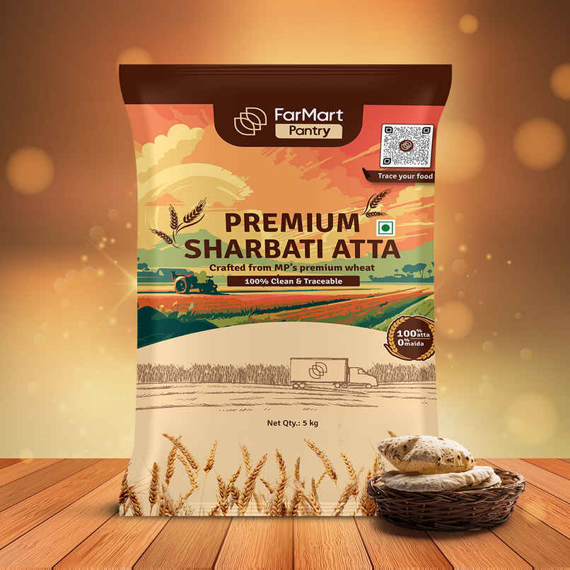 Farmart Pantry Premium Sharbati Atta
