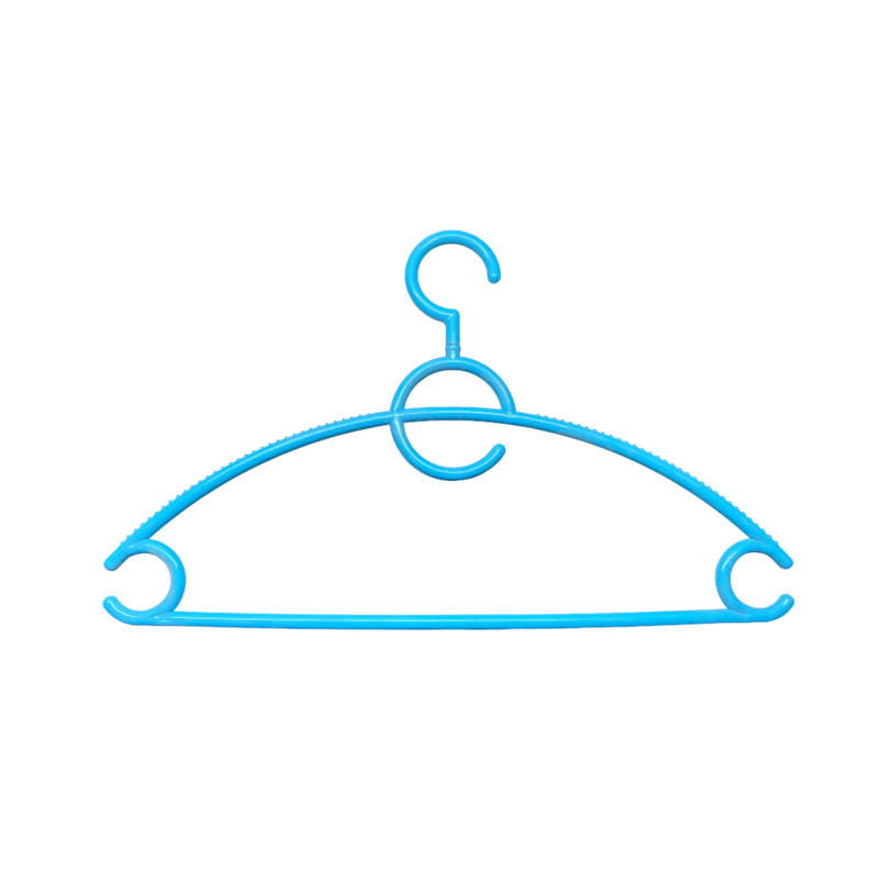 Sinco 360 Rotating Hook Plastic Cloth Hanger - Pack of 3 pcs - Blue Sinco 360 Rotating Hook Plastic Cloth Hanger - Pack of 3 pcs - Blue