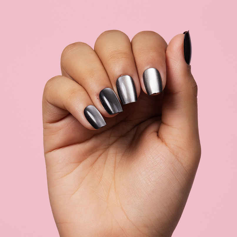 Gush Beauty Nailed It | Reusable Luxury Press On Nails With Application Kit - Black Cat Energy Gush Beauty Nailed It | Reusable Luxury Press On Nails With Application Kit - Black Cat Energy