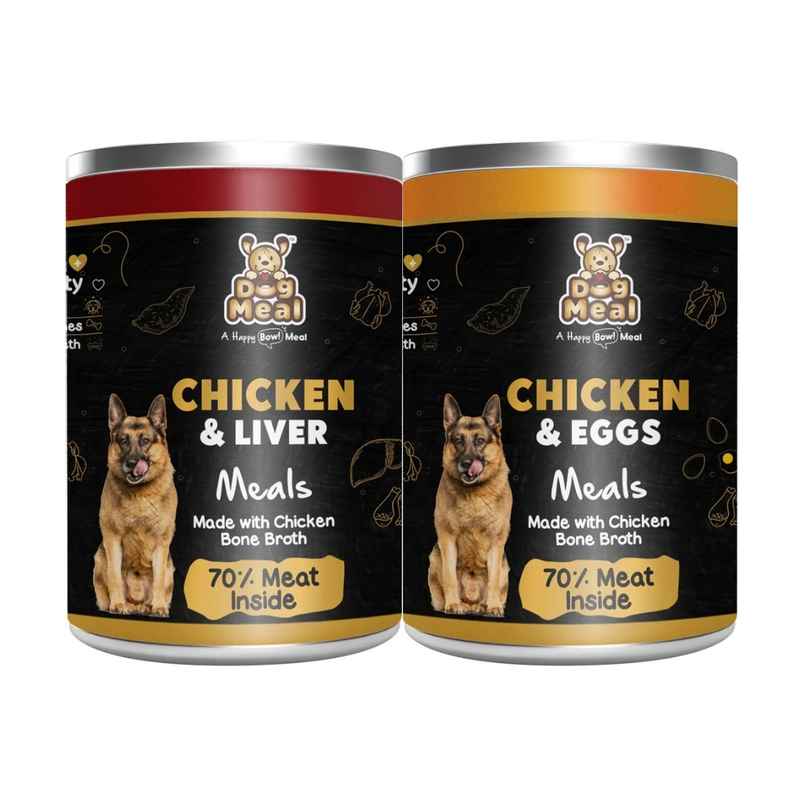 DogMeal Chicken And Egg Liver Meals