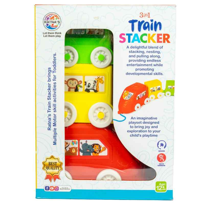 Ratna's 3In1 Train Stacker - Assorted