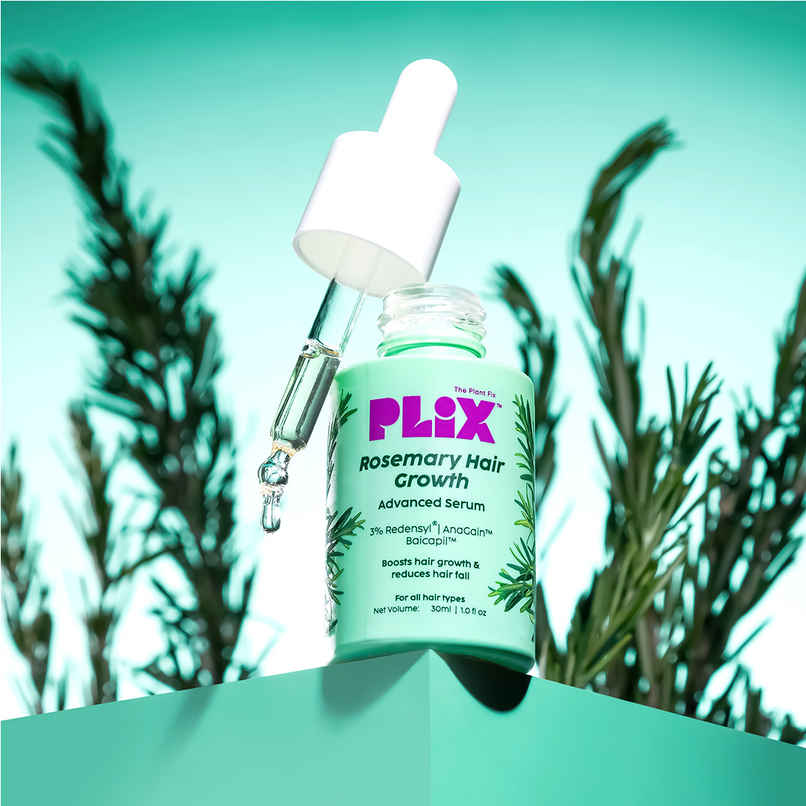 Plix The Plant Fix Rosemary Advanced Hair Growth Serum, Reduces Hair Fall & Promotes Hair Growth