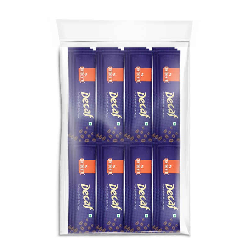 Continental Decaf | Decaffeinated Coffee Powder | Instant Coffee | Sachet Continental Decaf | Decaffeinated Coffee Powder | Instant Coffee | Sachet