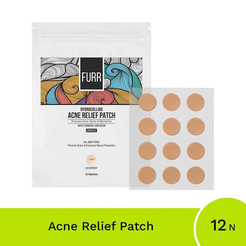 FURR By Pee Safe Acne Relief Patches| Fast Spot Treatment for Pimples & Blemishes