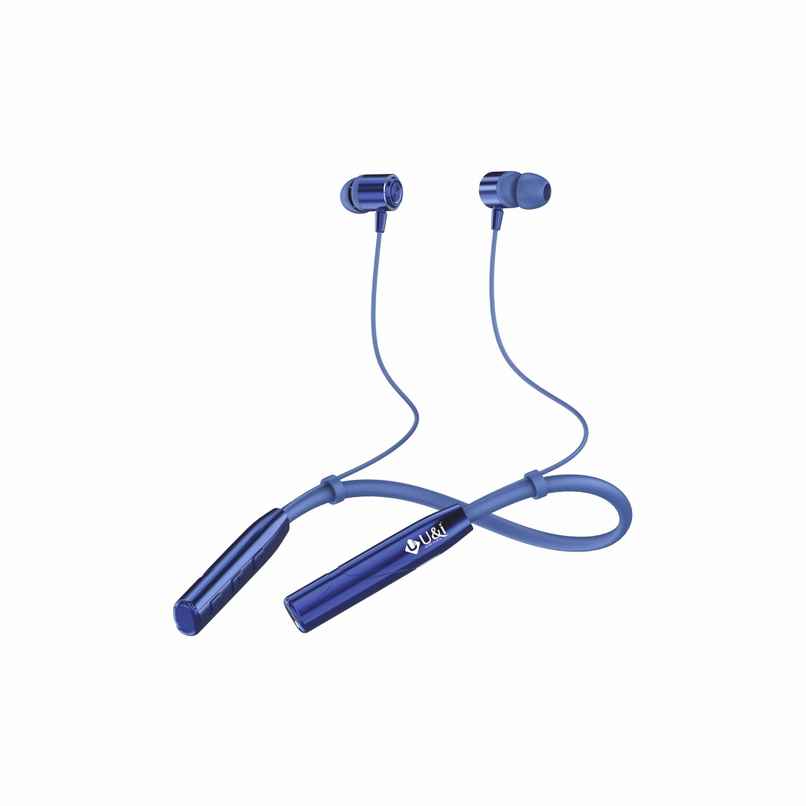 U&i Dynamic Neckband 60H Playtime | ENC | Magnetic Control | Blue