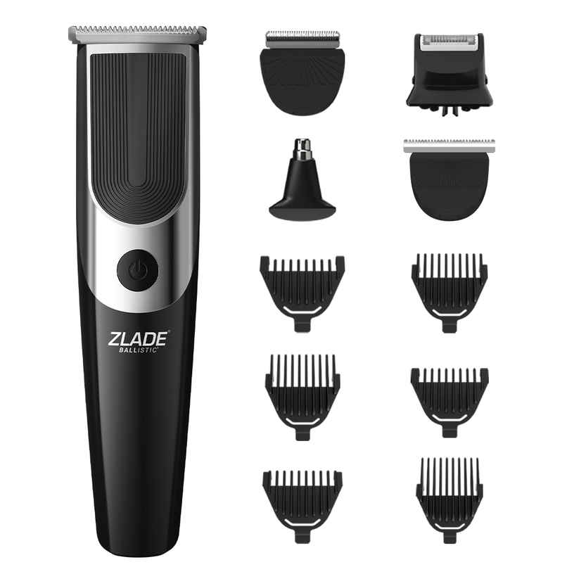 Zlade Ballistic Neo 10-In-1 Multi-Groomer For Men | Beard, Body & Balls Zlade Ballistic Neo 10-In-1 Multi-Groomer For Men | Beard, Body & Balls