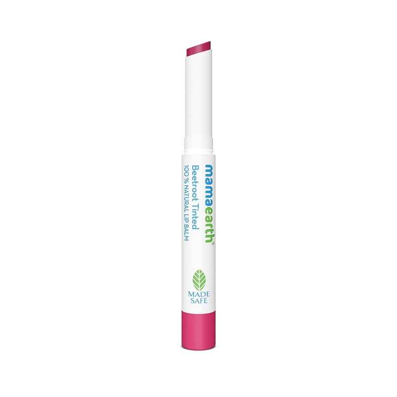 Mamaearth Beetroot Tinted 100% Natural Lip Balm With Beetroot & Beeswax 12 Hour Moisturization Mamaearth Beetroot Tinted 100% Natural Lip Balm With Beetroot & Beeswax 12 Hour Moisturization
