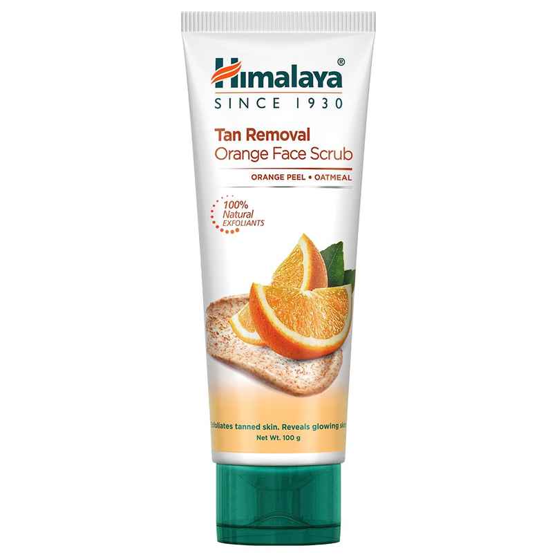 Himalaya Wellness Company Tan Removal Orange Face Scrub Himalaya Wellness Company Tan Removal Orange Face Scrub