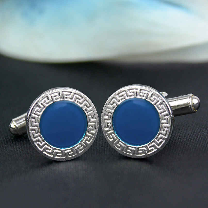 Kavove The Backyard Blue Cufflinks : 7001-00-104050