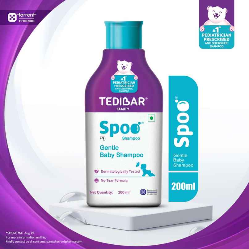Spoo No-Tear Formula baby shampoo from Tedibar Family Spoo No-Tear Formula baby shampoo from Tedibar Family