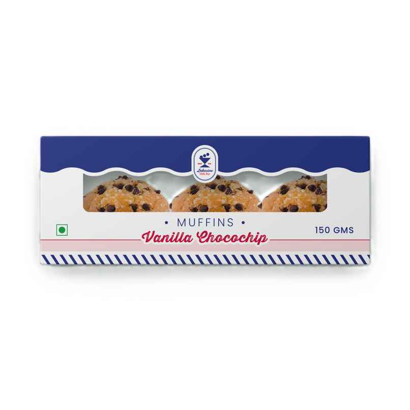 Lakeview Milkbar Vanilla chocochip Muffin