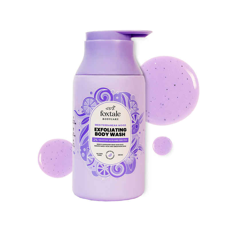 Foxtale 2% Salicylic Acid Exfoliating Body Wash 250 ml Foxtale 2% Salicylic Acid Exfoliating Body Wash 250 ml