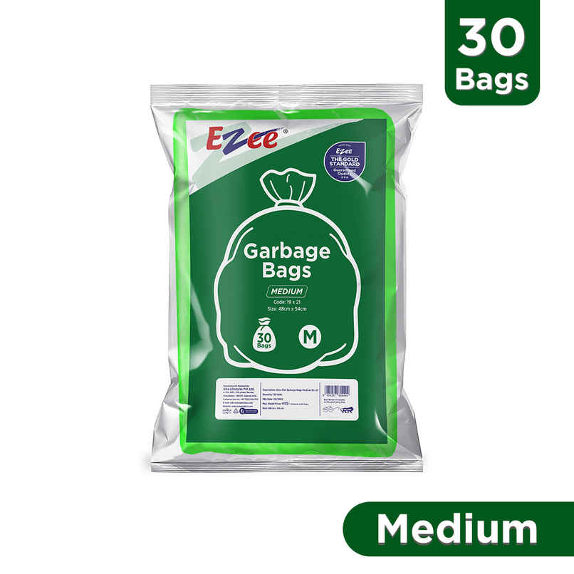 Ezee Biodegradeable Flat Garbage Bag - Medium Ezee Biodegradeable Flat Garbage Bag - Medium