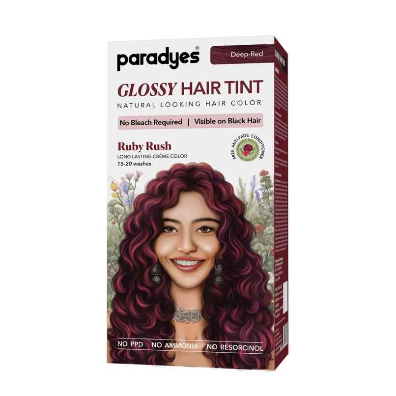 Paradyes No Bleach Ruby Rush Glossy Hair Tint